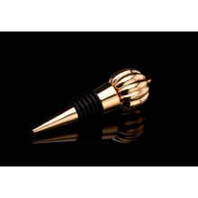 Pumpkin Shape Gold Plated Wine Bottle Stopper (GZHY-BS-017)